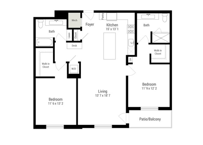 Floorplan - The Residences of Wilmette