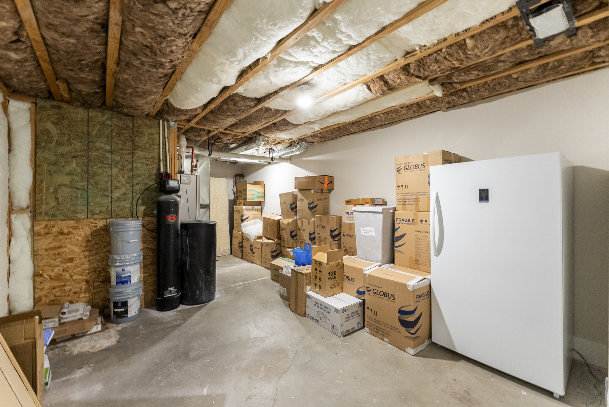 Large basement storage area - 1044 E Wood Ave