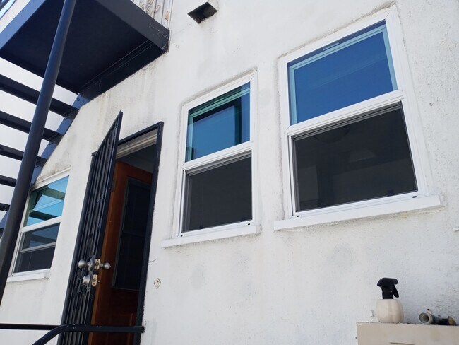 REAR EXIT FROM KITCHEN - 442 S Palm Dr
