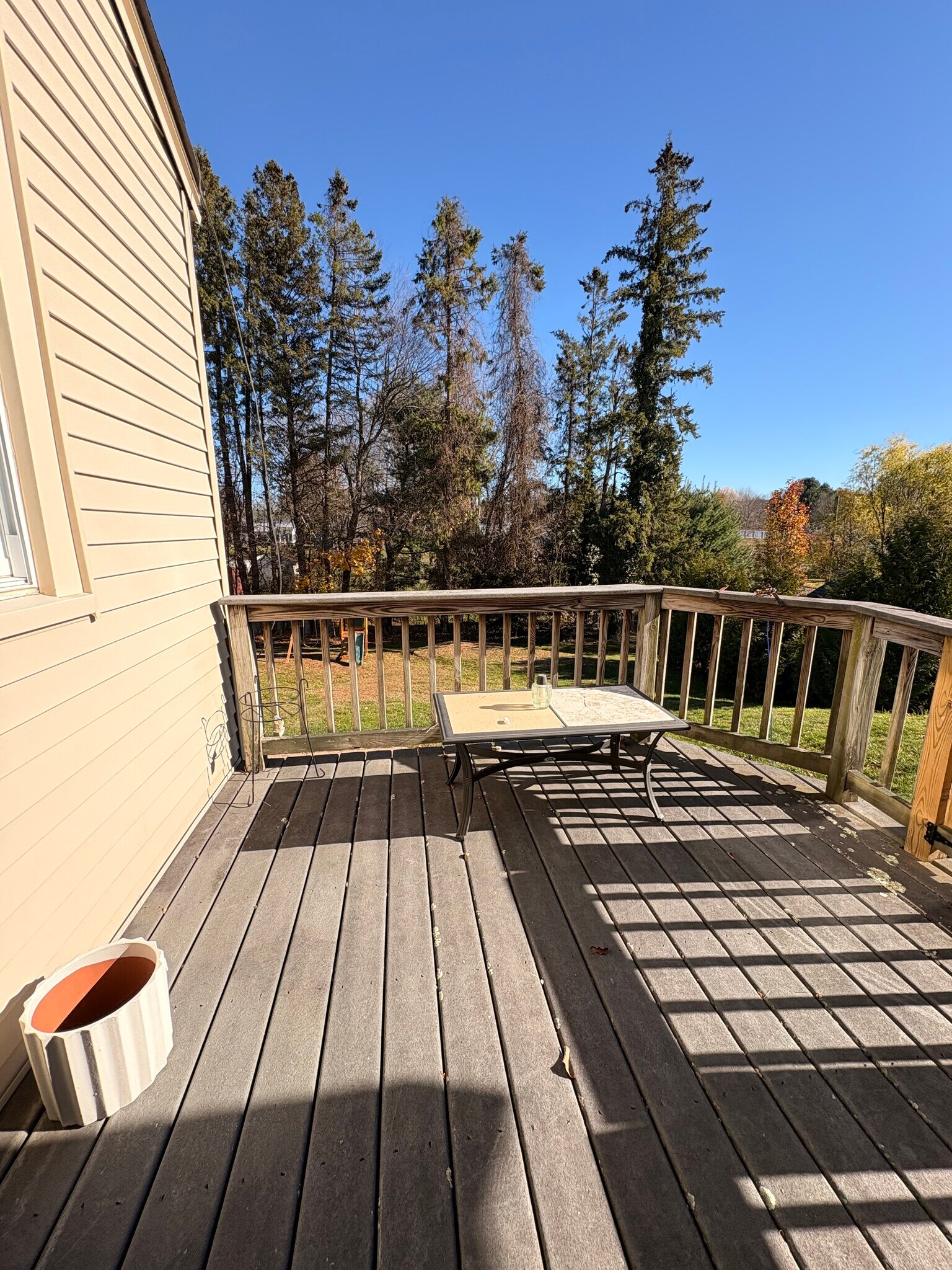 Back deck - 96 Margarite Rd