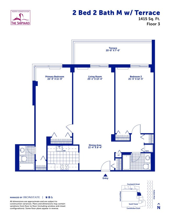 Floorplan - The North Constitution