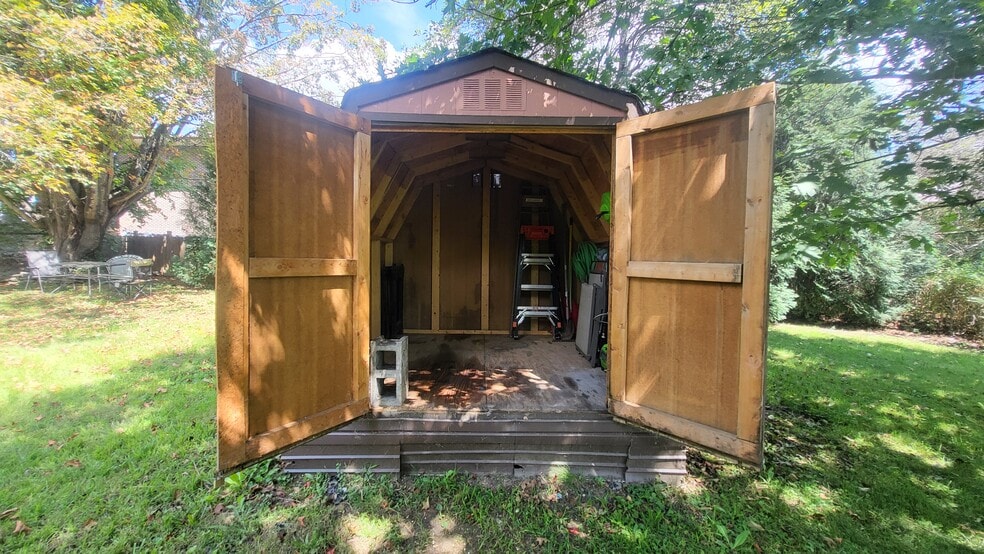 Storage shed available - 116 Faw Rowland St