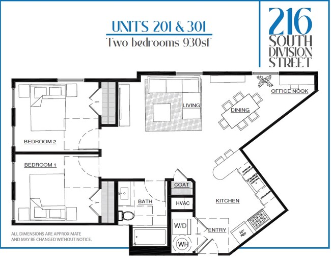 Floorplan - 216 S Division St