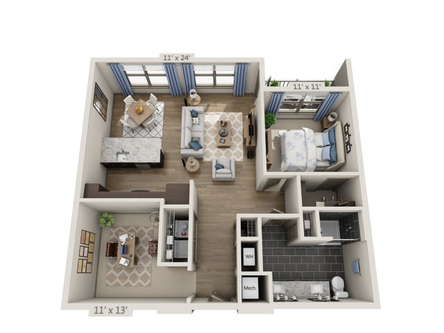 Floorplan - Overture Fair Ridge 62+ Active Adult Apart...