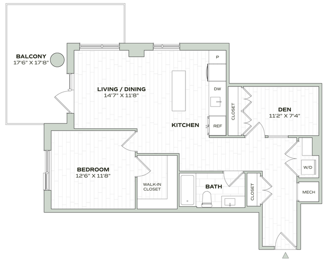 Floorplan - Alula at Bridge District