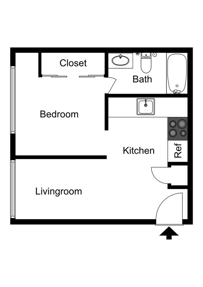 1x1 - Glacier Apartments