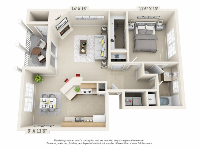 Floorplan - Trails of Saddlebrook