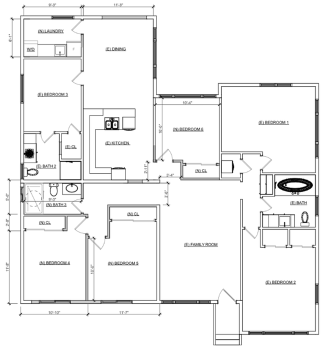 Building Photo - 6BD/3BA Close to Campus - Large Rooms! Great Yard!