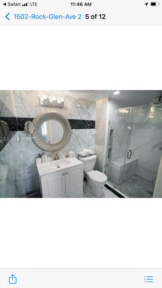 Master bathroom - 1502 Rock Glen Ave