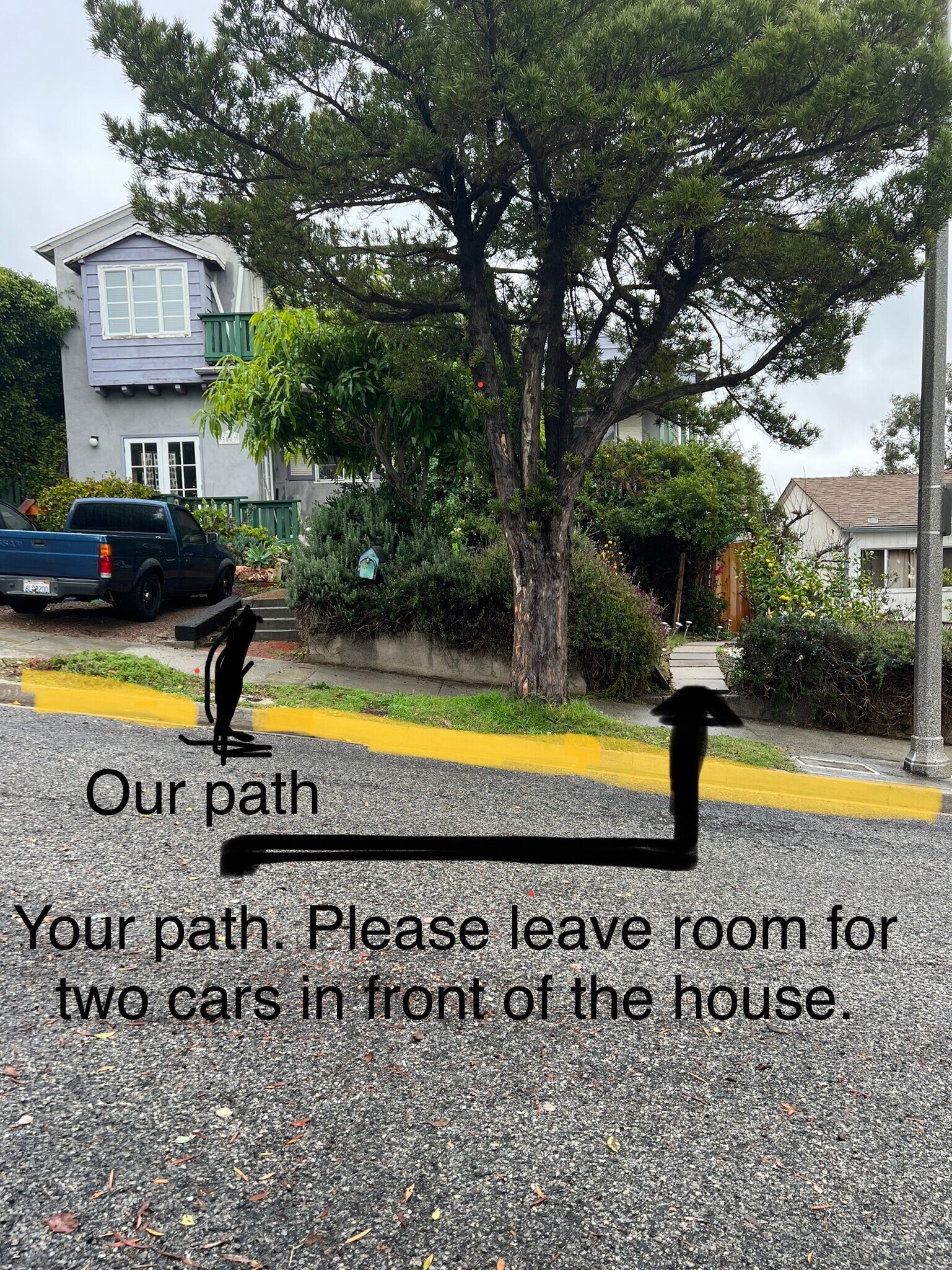 You have a separate entrance with street parking right usually in front. - 3003 Prospect Ave