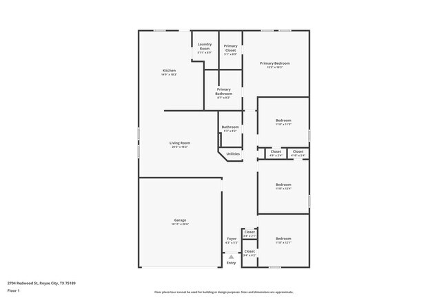 Building Photo - $1,850 4 Bed/2 Bath/2 Garage Ready for Move-in Home in Woodland Creek