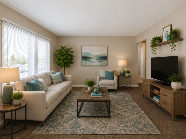 Garden View Living Room - Holland Crossing