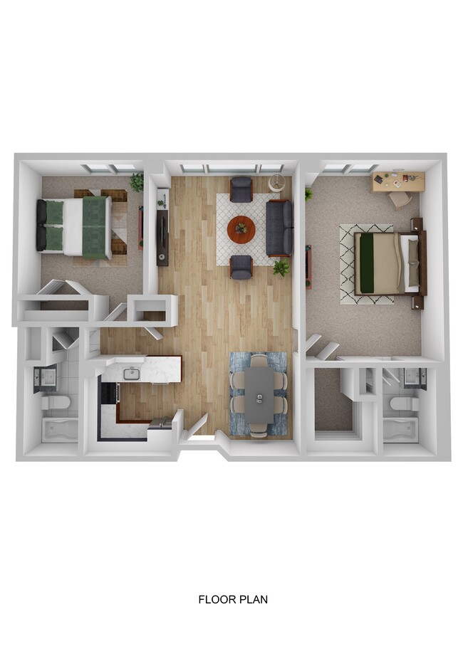 Floorplan - Ship's Watch Apartments