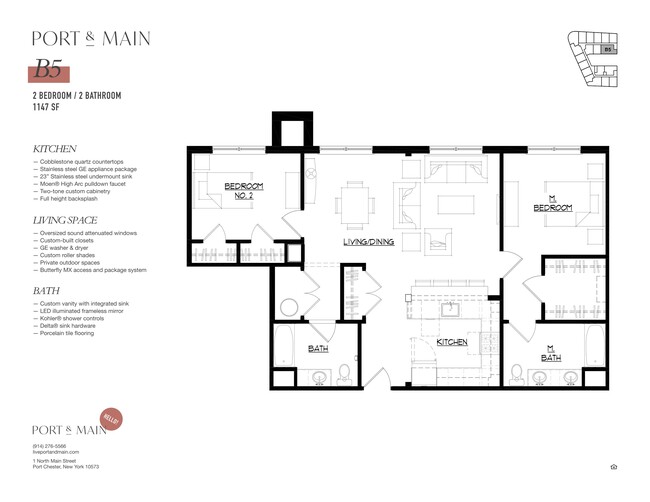 Floorplan - Port & Main