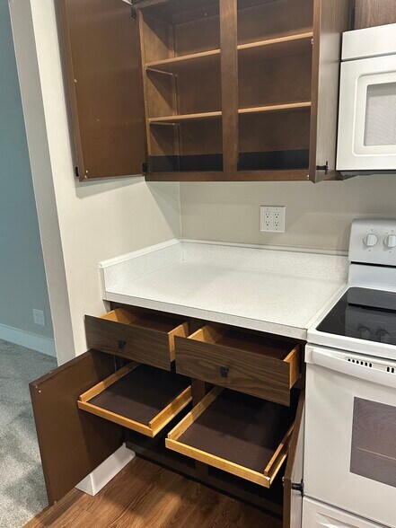 Lots of pull out storage and cabinets. - 2154 Willowgrove Ave