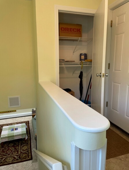 … entrance room with closet and steps to living room … - 472 Yaphank Middle Island Rd