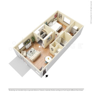 1BR/1BA - The Timbers Apartments