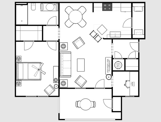 Floorplan - SoundSide Apartments