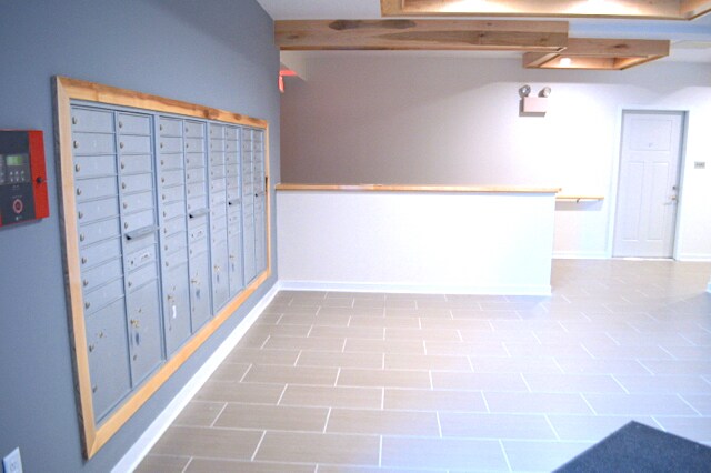 Mail area at building entrance - 1118 Litton Avenue