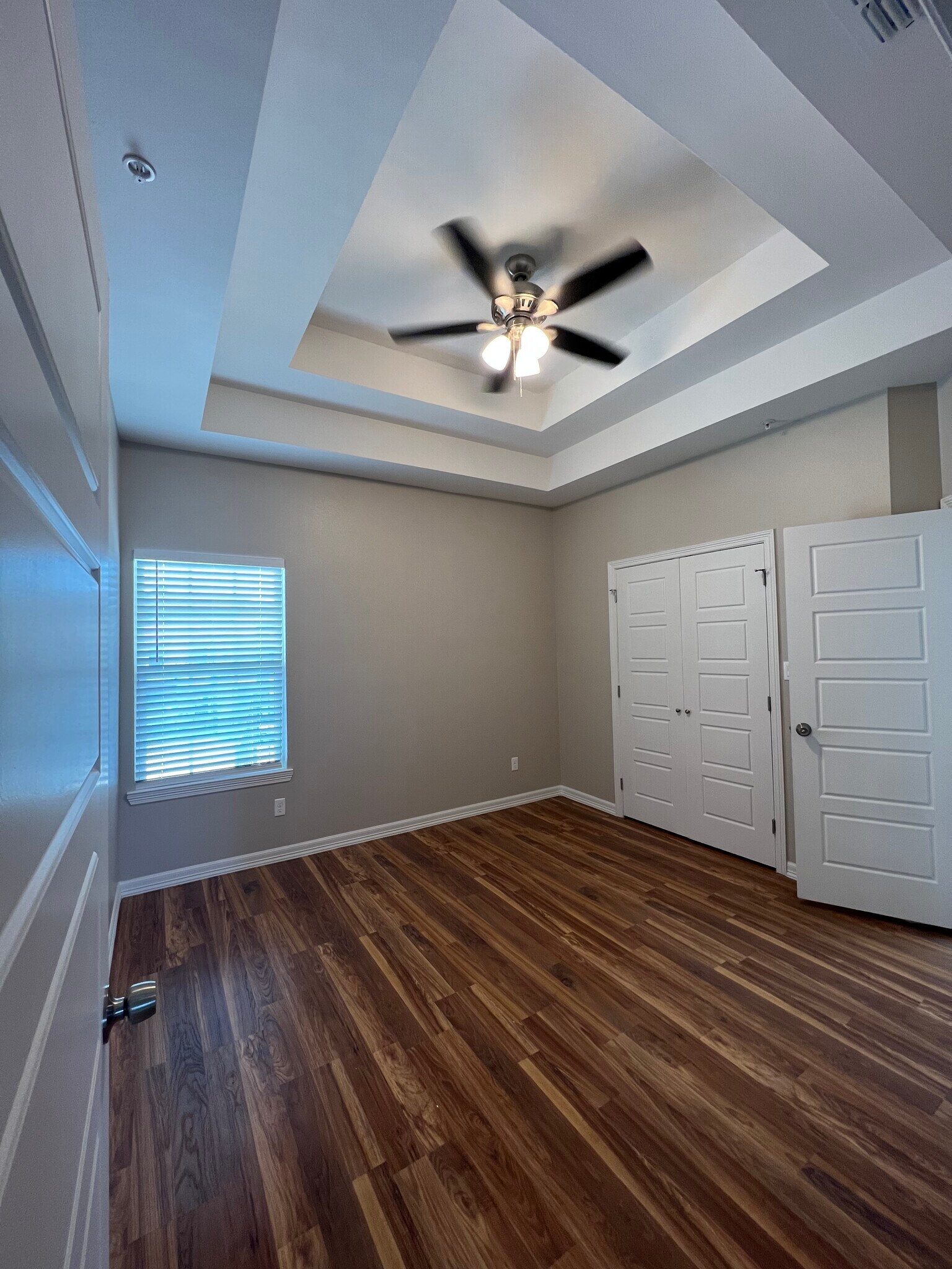 Hardwood floor master bedroom - 3900 E Richardson Rd