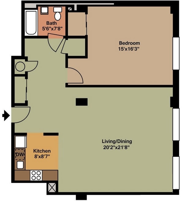 1BR/1BA - Discover an enticing retreat in the heart of Bayonne, NJ.