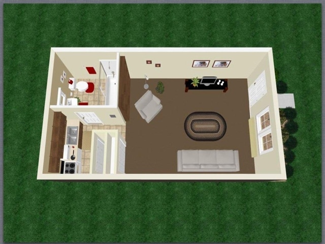 Studio - Windwood Apartments
