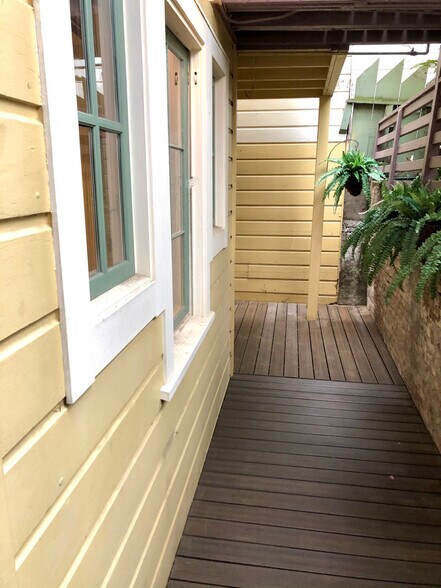 Private patio - 1528 Fulton Street