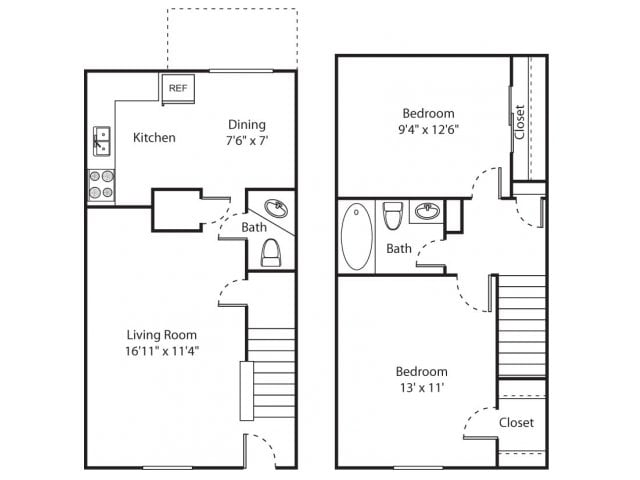 Oak - Hampton Creste Apartments