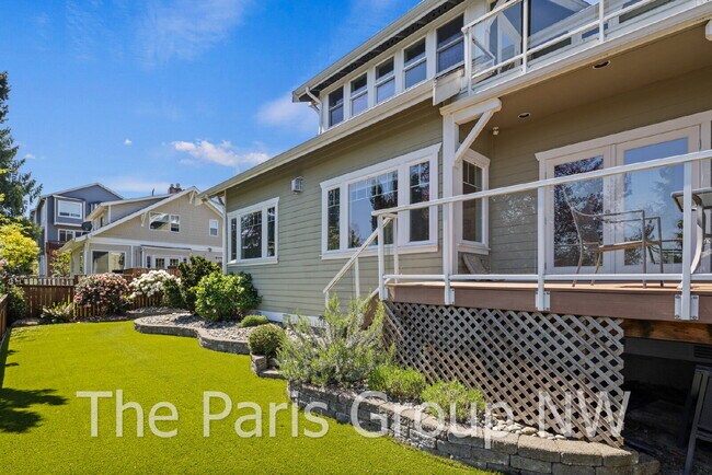 Building Photo - Picturesque Seattle Craftsman in a Private Bryn Mawr Enclave *Amazing Views *Central A/C *Tons of...