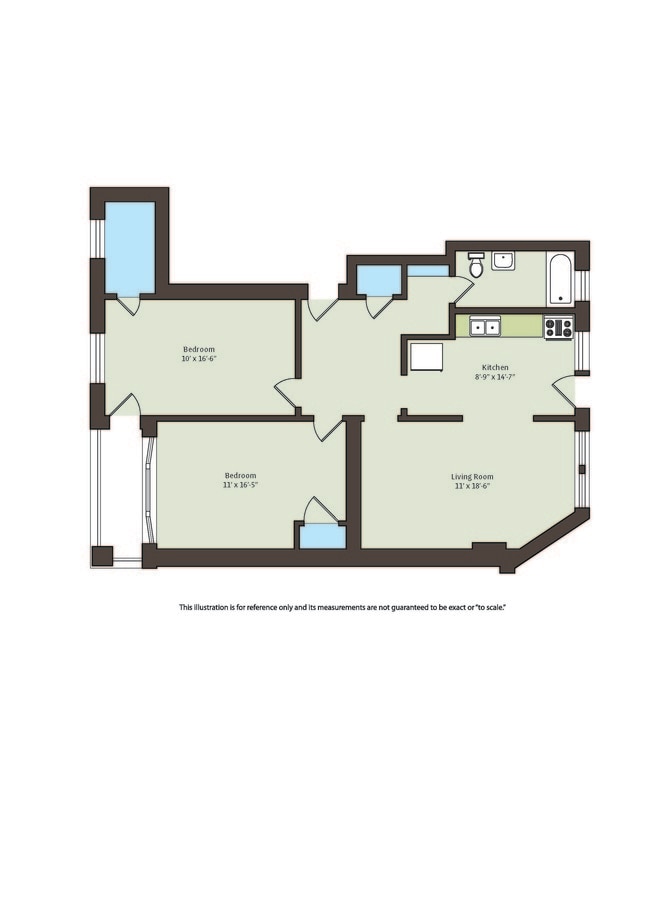 Floorplan - 5237-5245 S. Kenwood Avenue