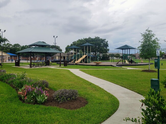 Area playground, in behind the house - 615 Park Grove Ln