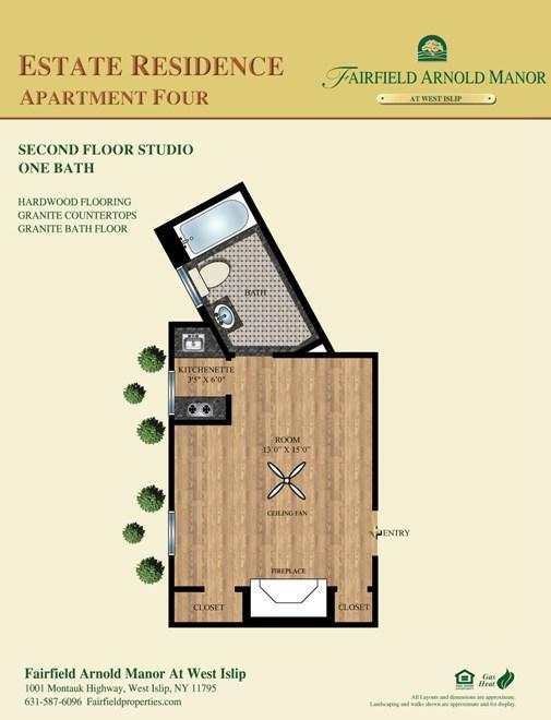 Floorplan - Fairfield Arnold Manor At West Islip