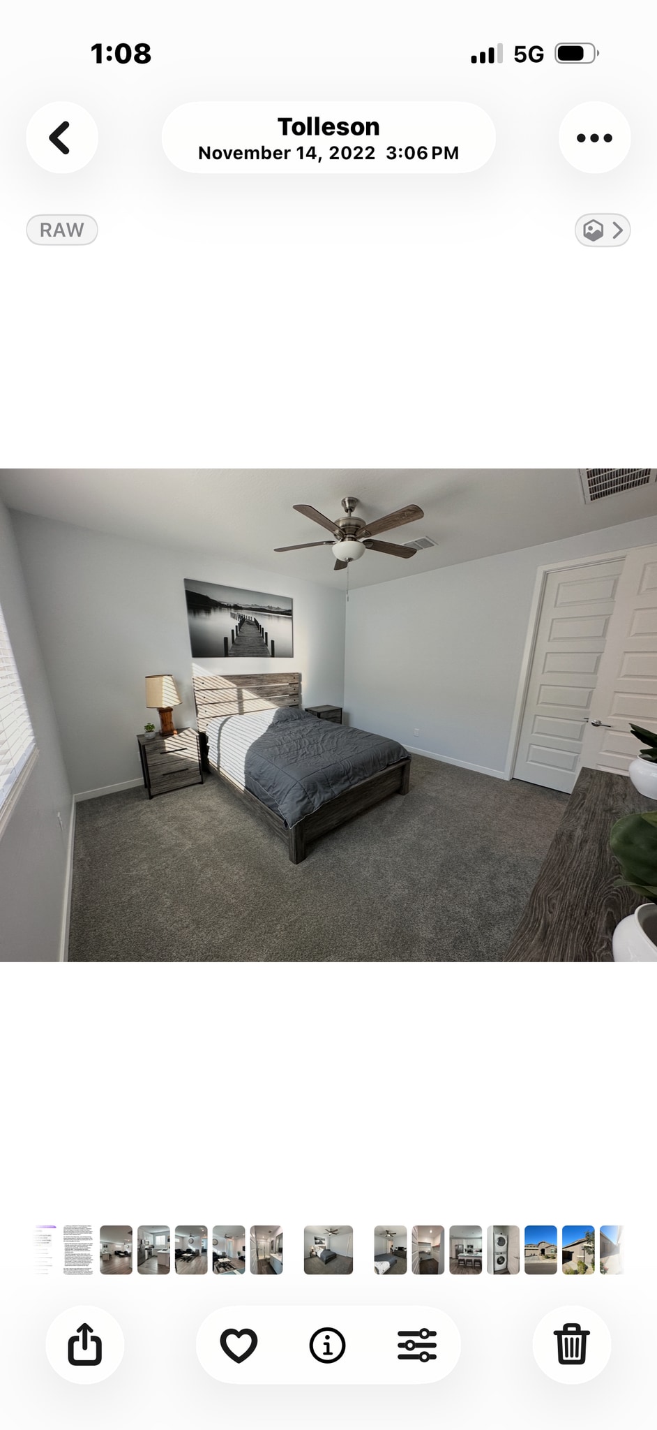 Bedroom is 13.6x13.6 - 9530 W Getty Dr
