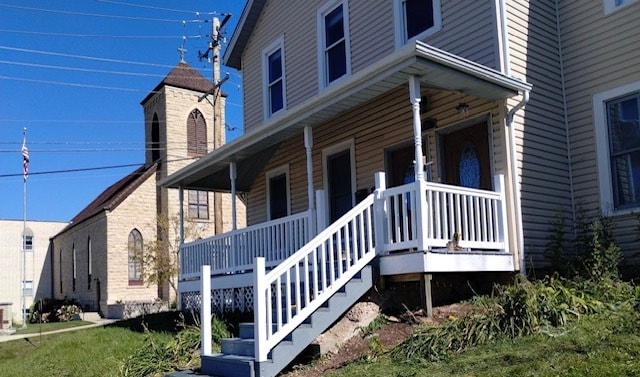 front porch - 236 E Illinois St