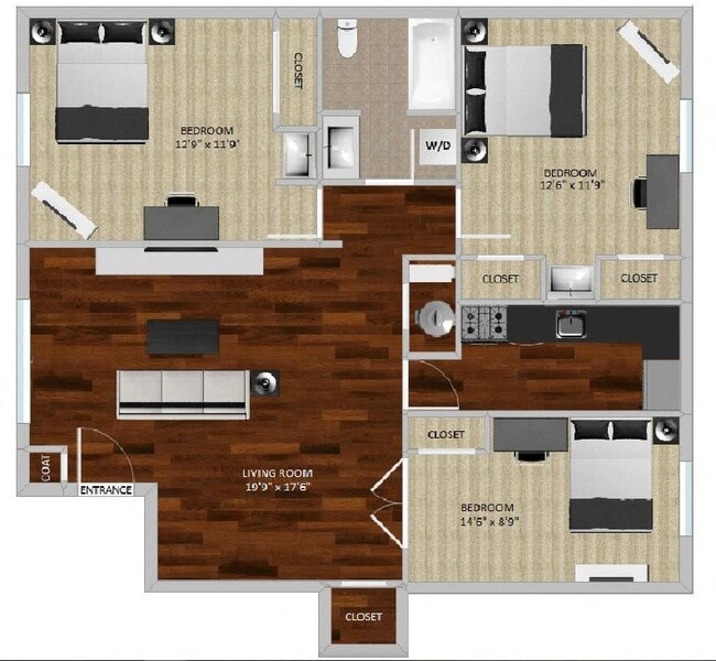 Floorplan - Heritage Apartments