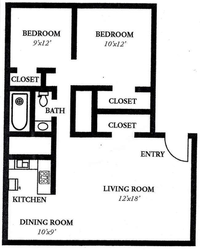 2BR/1BA - Windham Hills