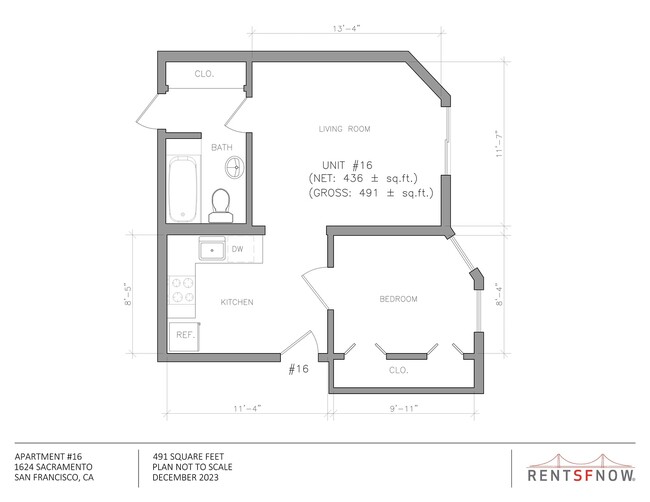 Floorplan - 1624 Sacramento