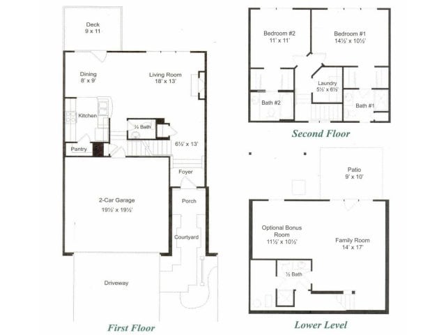 2BR/3.5BA - The Glen at Rocky Fork