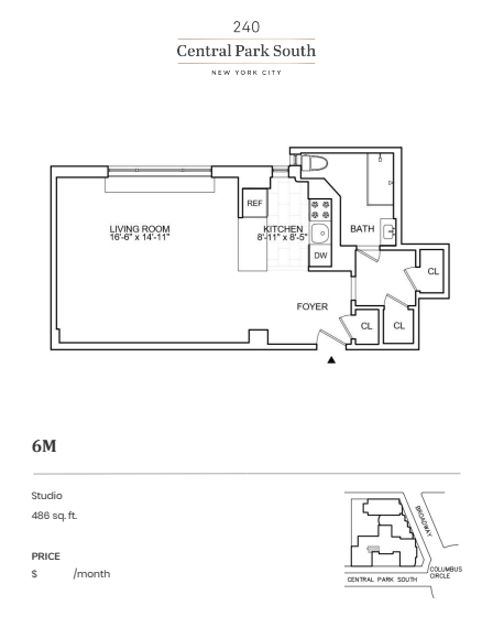 Floorplan - 240 Central Park South