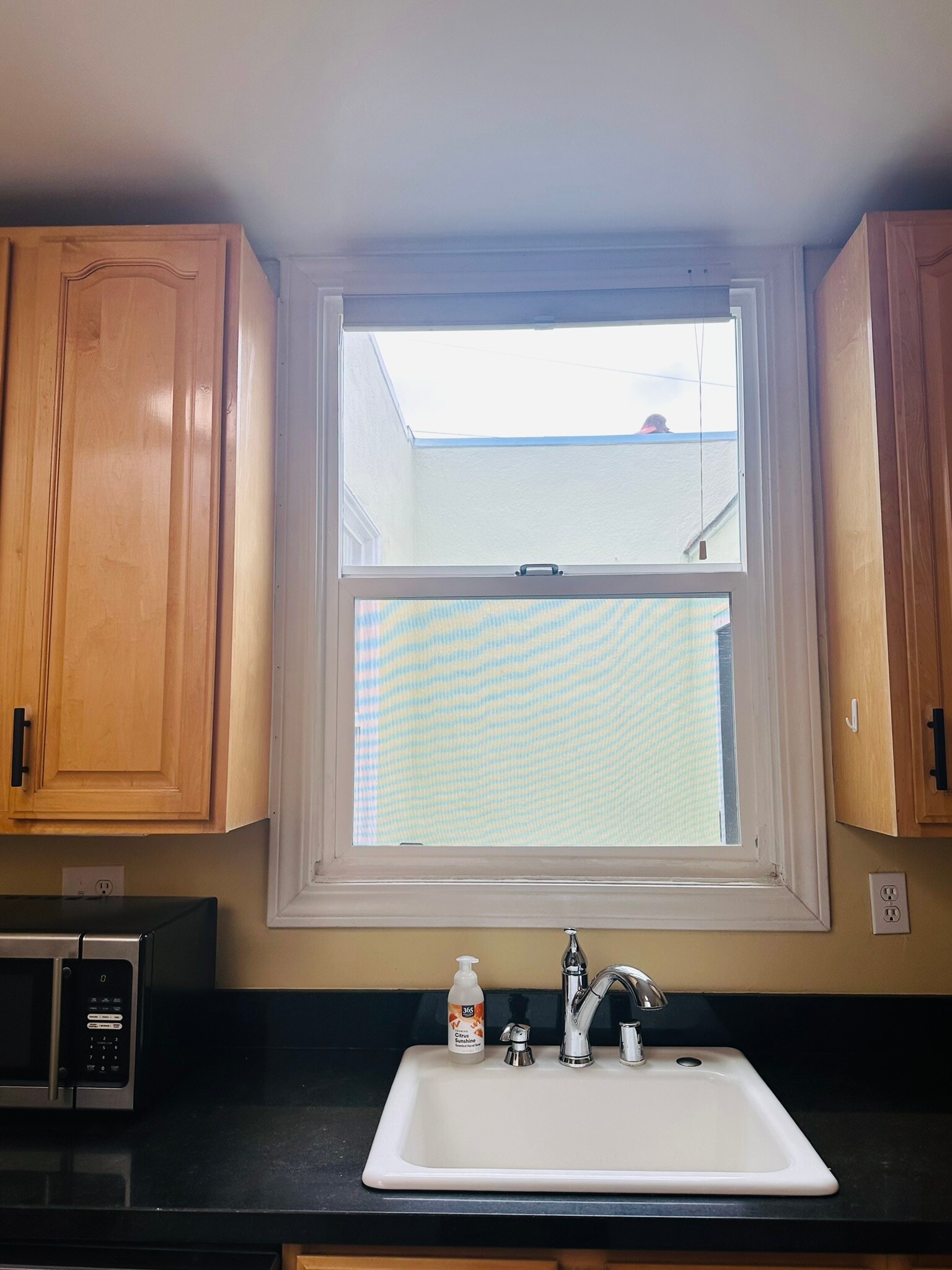 Kitchen window view over sink - 245 Concord St