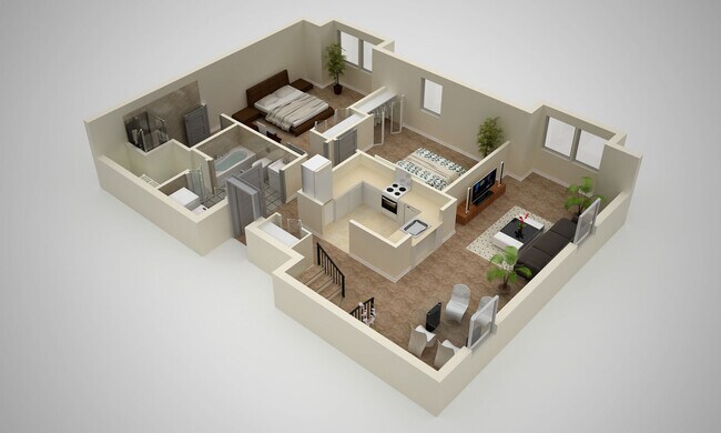 Floorplan - Apartments at Iron Ridge