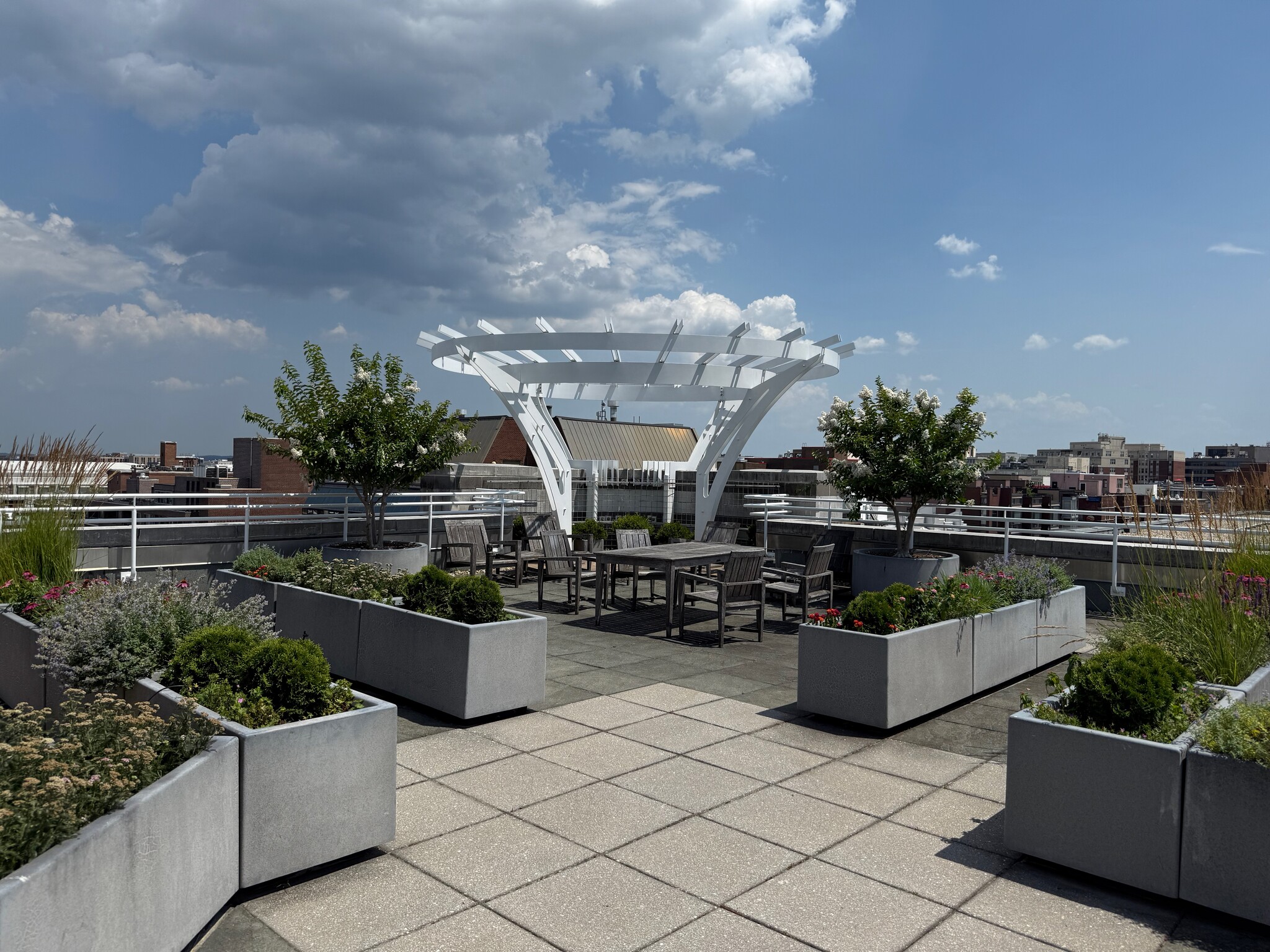rooftop patio set has since been updated - 1300 13th St NW