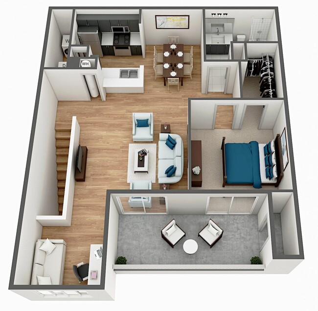 Floorplan - The Parkway at Hunters Creek