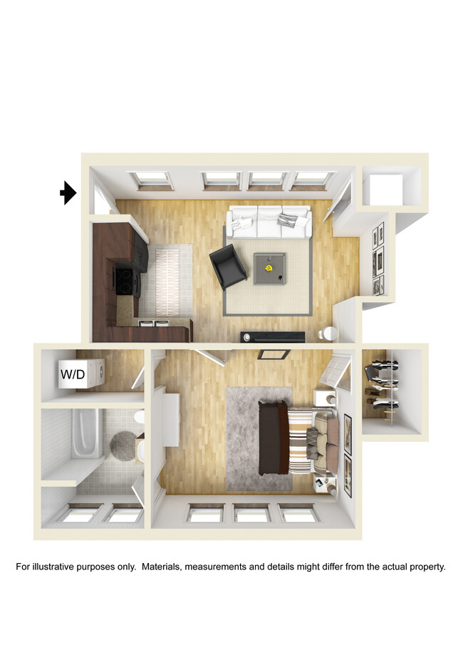 Floorplan - Adams Avenue Lofts