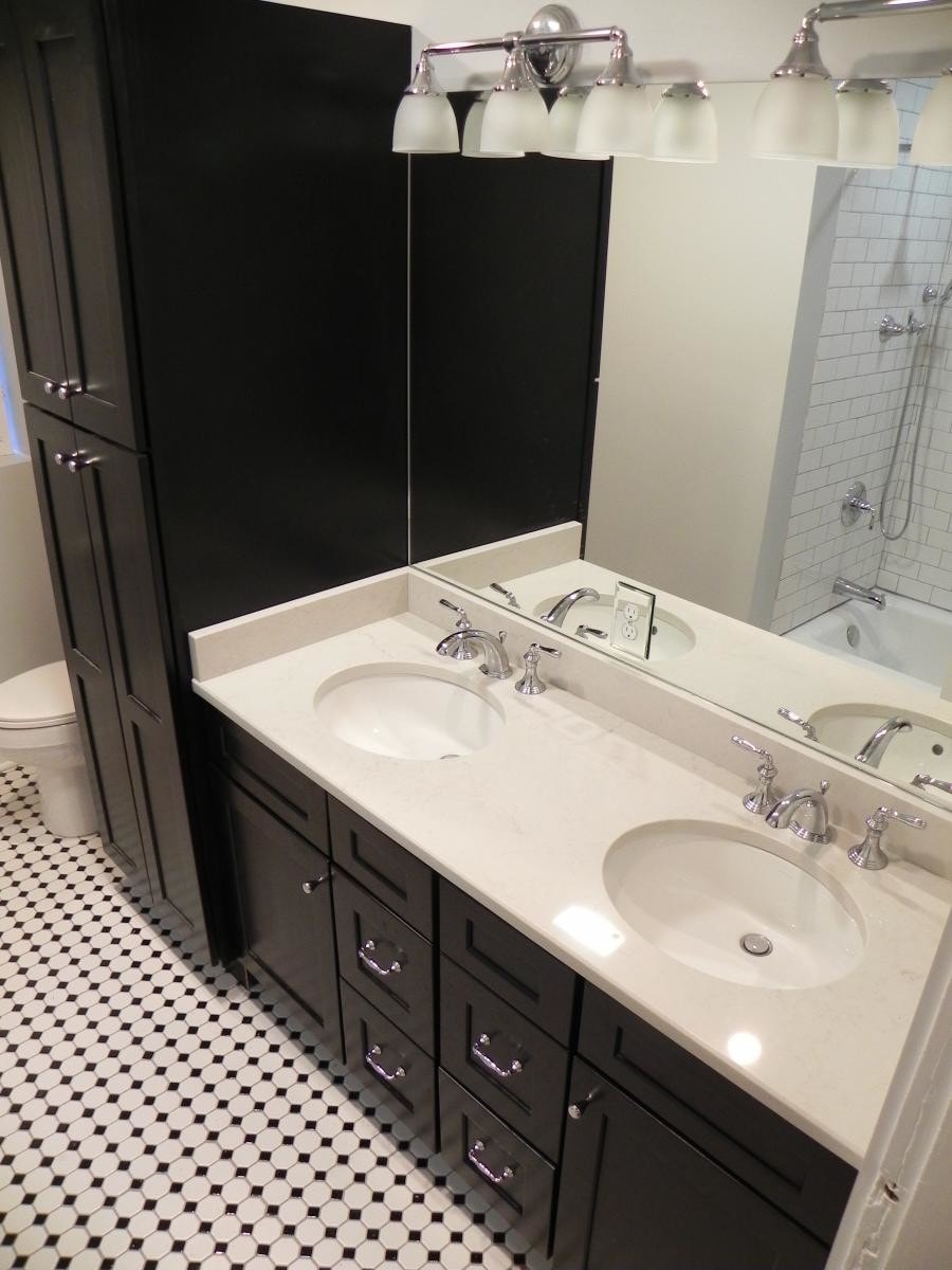 Quartz Double Vanity - 1509 17th Ave S