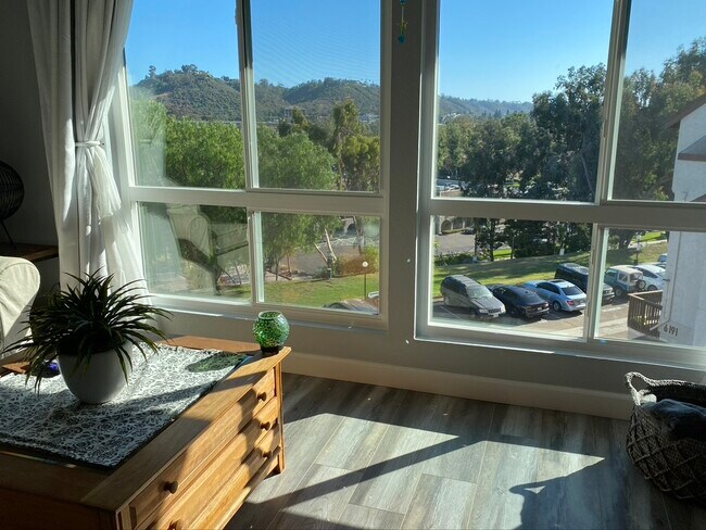 Mission Valley view from living room - 6171 Rancho Mission Rd