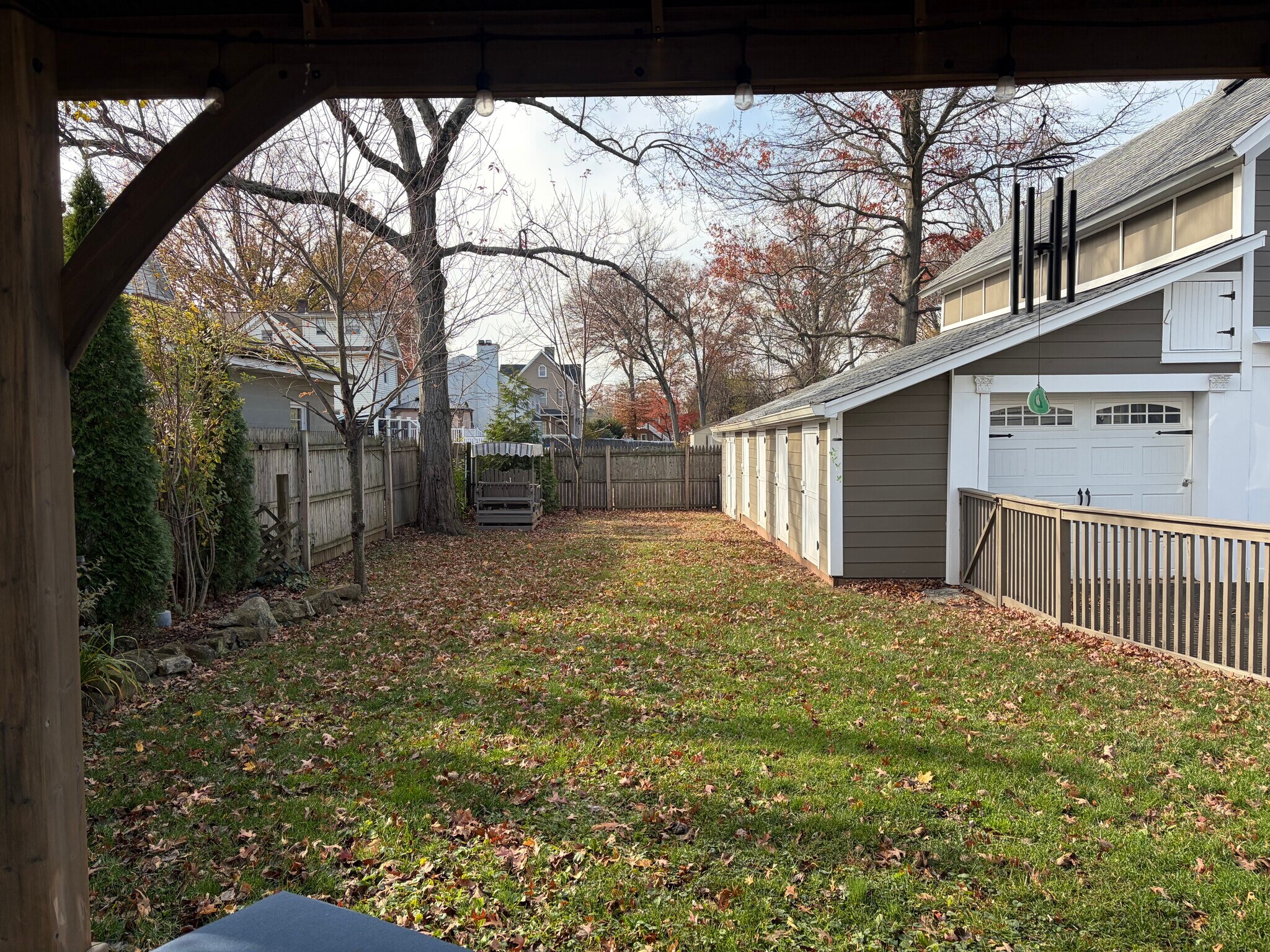 Fenced in backyard - 262 Prospect Ave