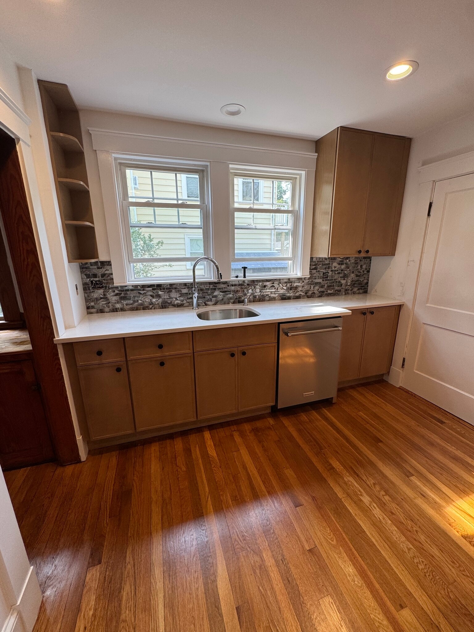 Wood cabinets - 41 Monument St