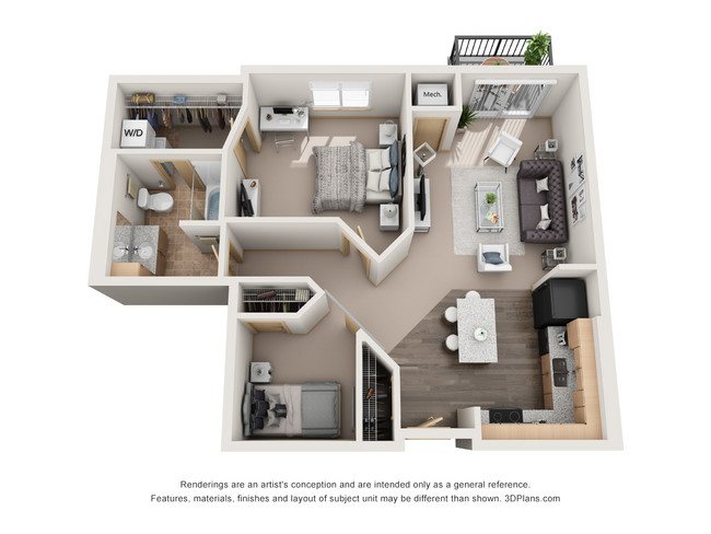 Floorplan - Sundance Apartments