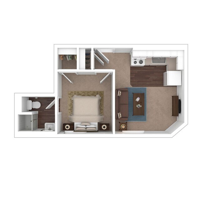 Floorplan - The Madison Apartments
